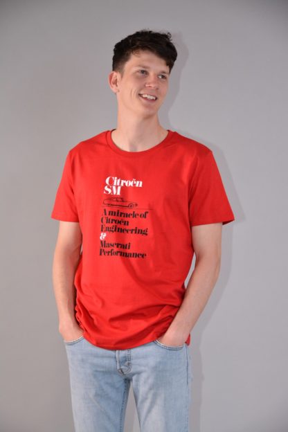 Citroboutique - Miracle shirt round neck red - zoom