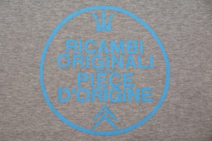 T-shirt round neck Ricambi - heather grey - art work